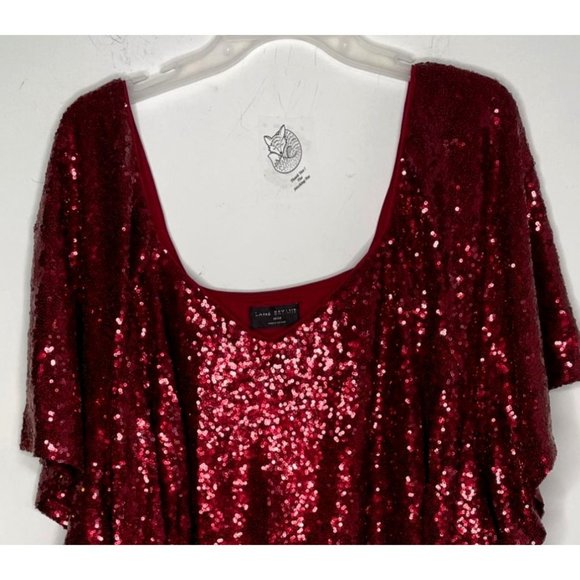 Lane Bryant Classic Short Flutter Sleeve Sweetheart Womens Plus Size 38/40 - Picture 4 of 7